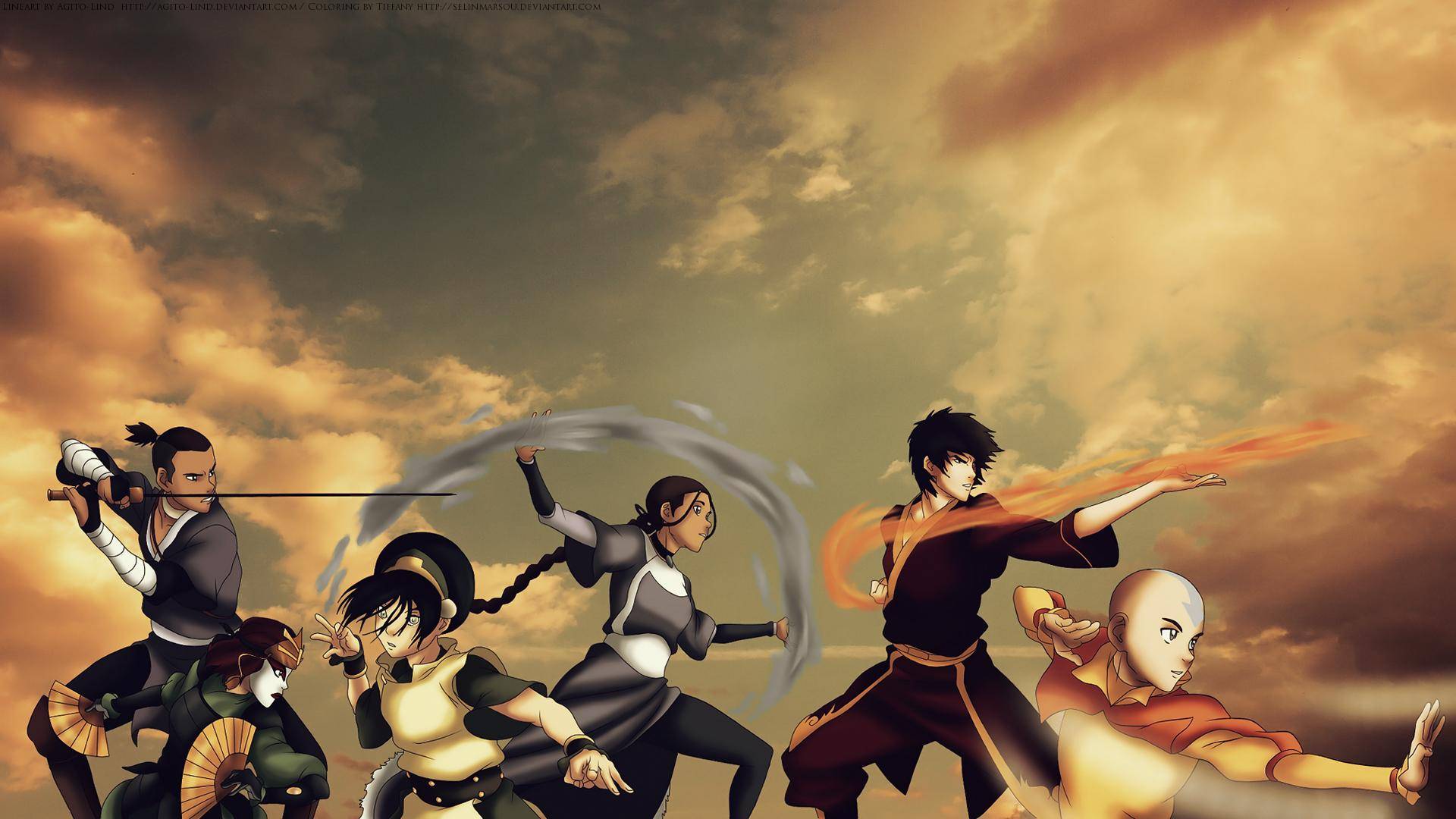 Avatar: The Last Airbender Wallpaper for Computers – A Journey Through the Four Nations