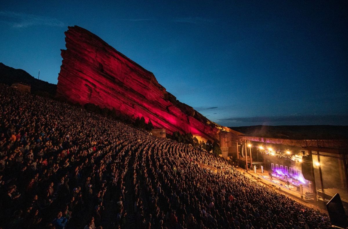 Who Was at Red Rocks Last Night?